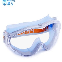 硅胶护目镜 防冲击防尘防沙防护眼镜 防风镜 防雾 实验 劳保